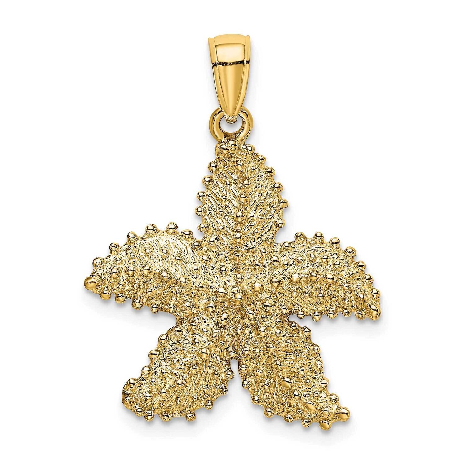 Beaded Starfish Charm 14k Gold K8066, MPN: K8066, 637218060597