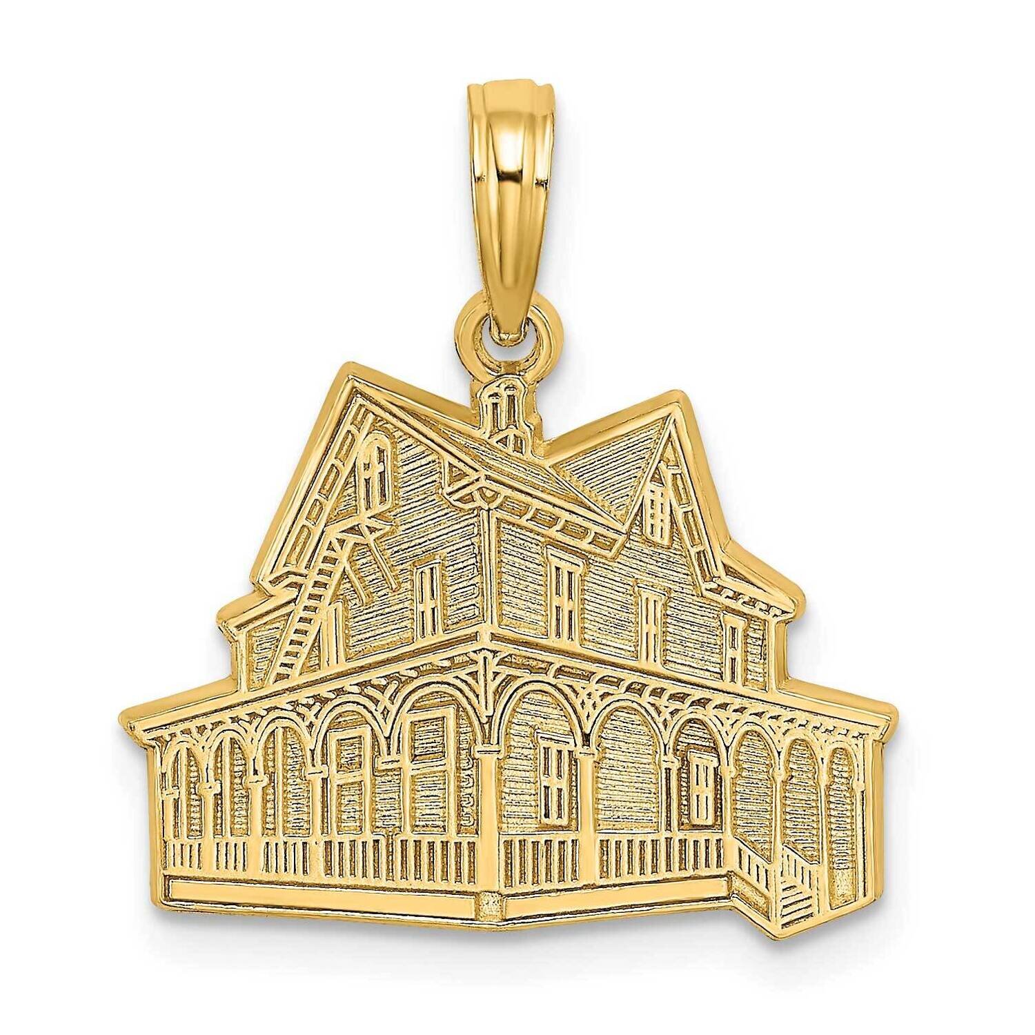 The Victorian Rose - Cape May Nj Charm 14k Gold K8692, MPN: K8692, 637218117079