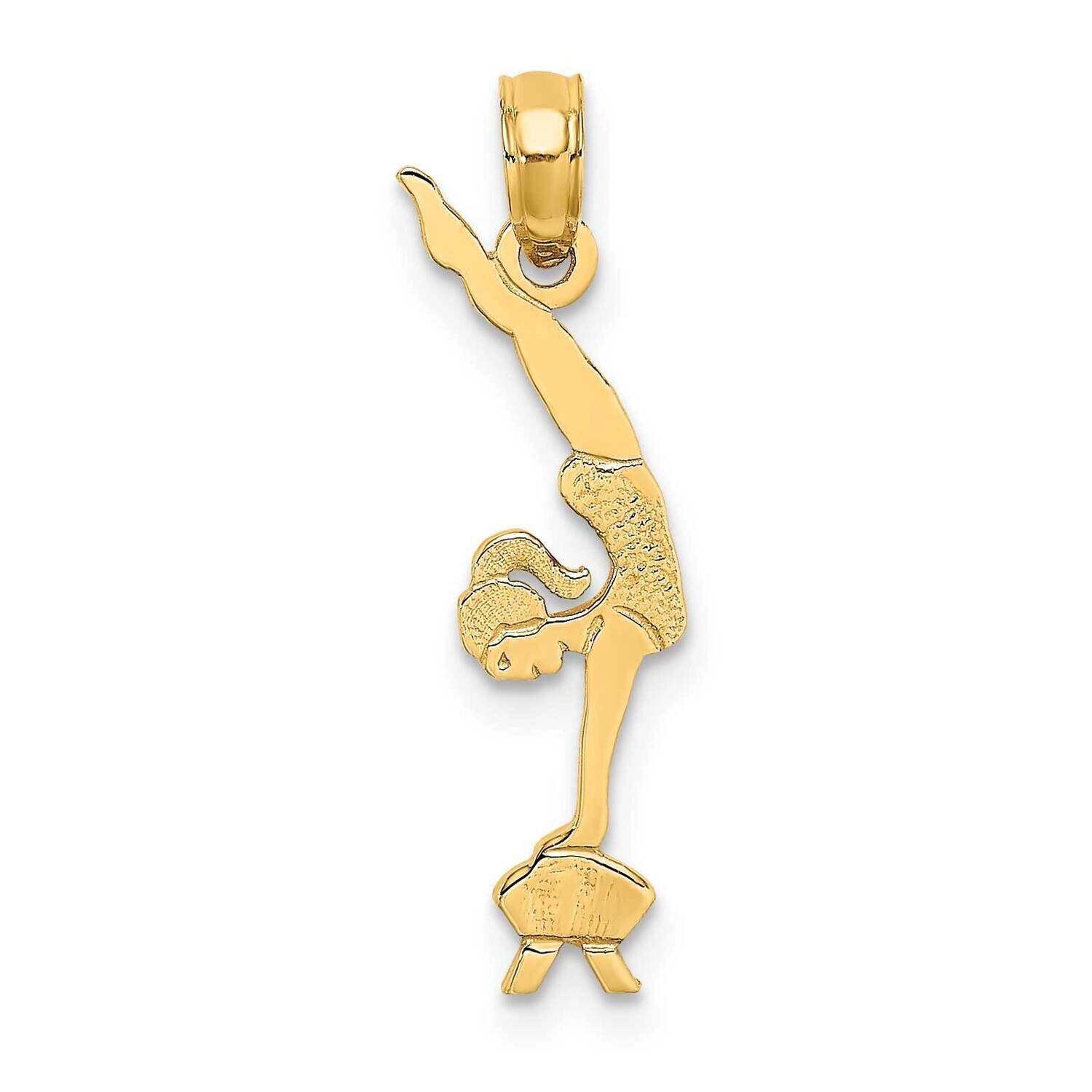 Gymnastics Charm 14k Gold K8731, MPN: K8731, 637218019397