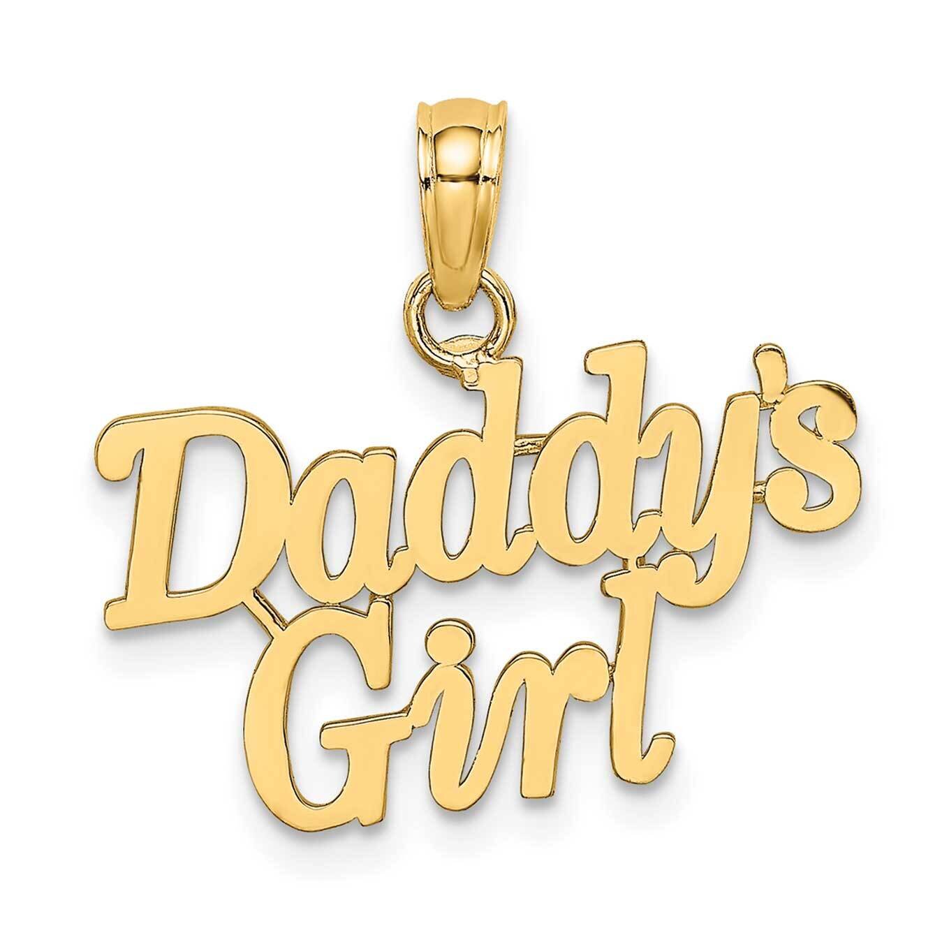 Daddy'S Girl Charm 14k Gold K8841
