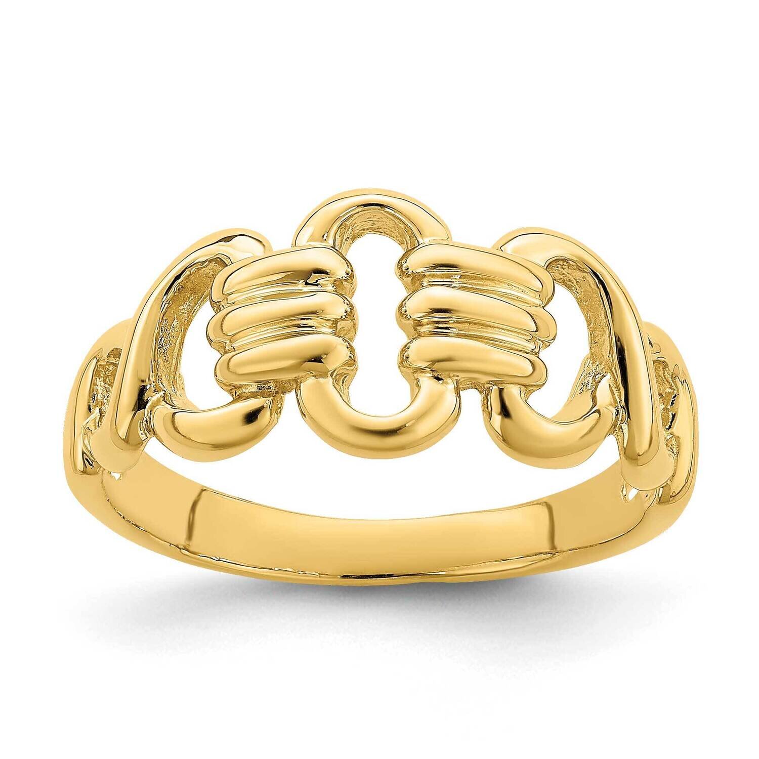 Freeform Knot Ring 14k Gold Polished R760, MPN: R760, 196904049044