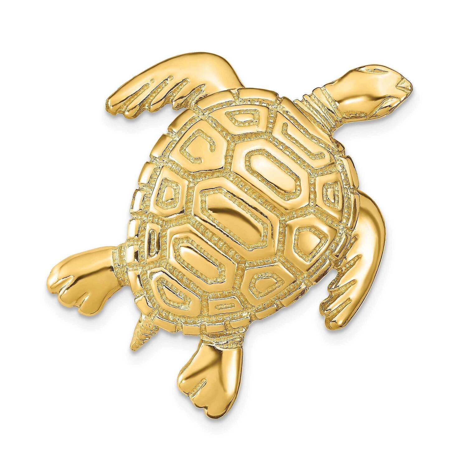 Turtle Slide 14k Gold SL620