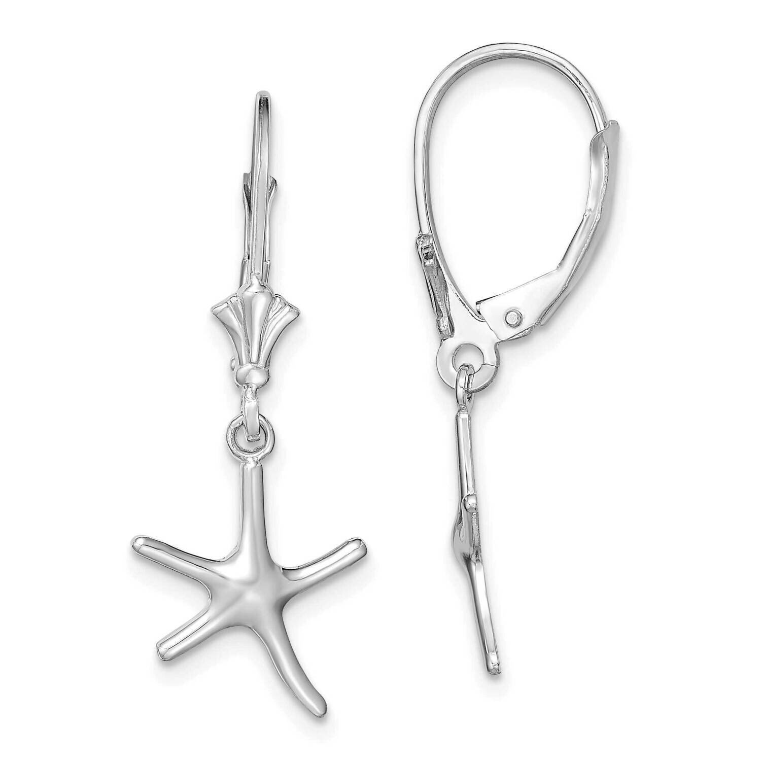 Mini Puffed Heart Leverback Earrings 14k White Gold 3-D Diamond-cut TF1769W, MPN: TF1769W, 63721817…