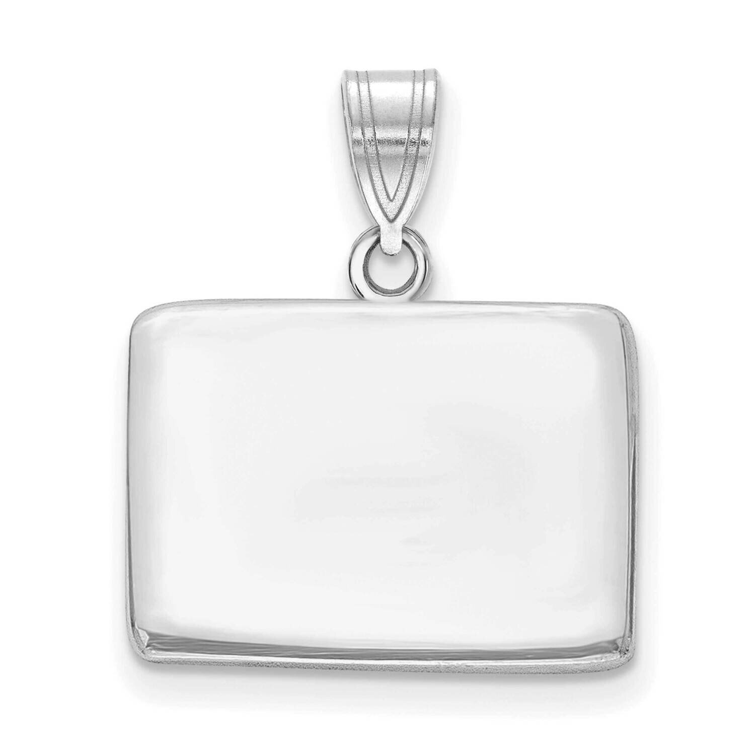 Co State Pendant Bail Only 14k White Gold XNA707W-CO