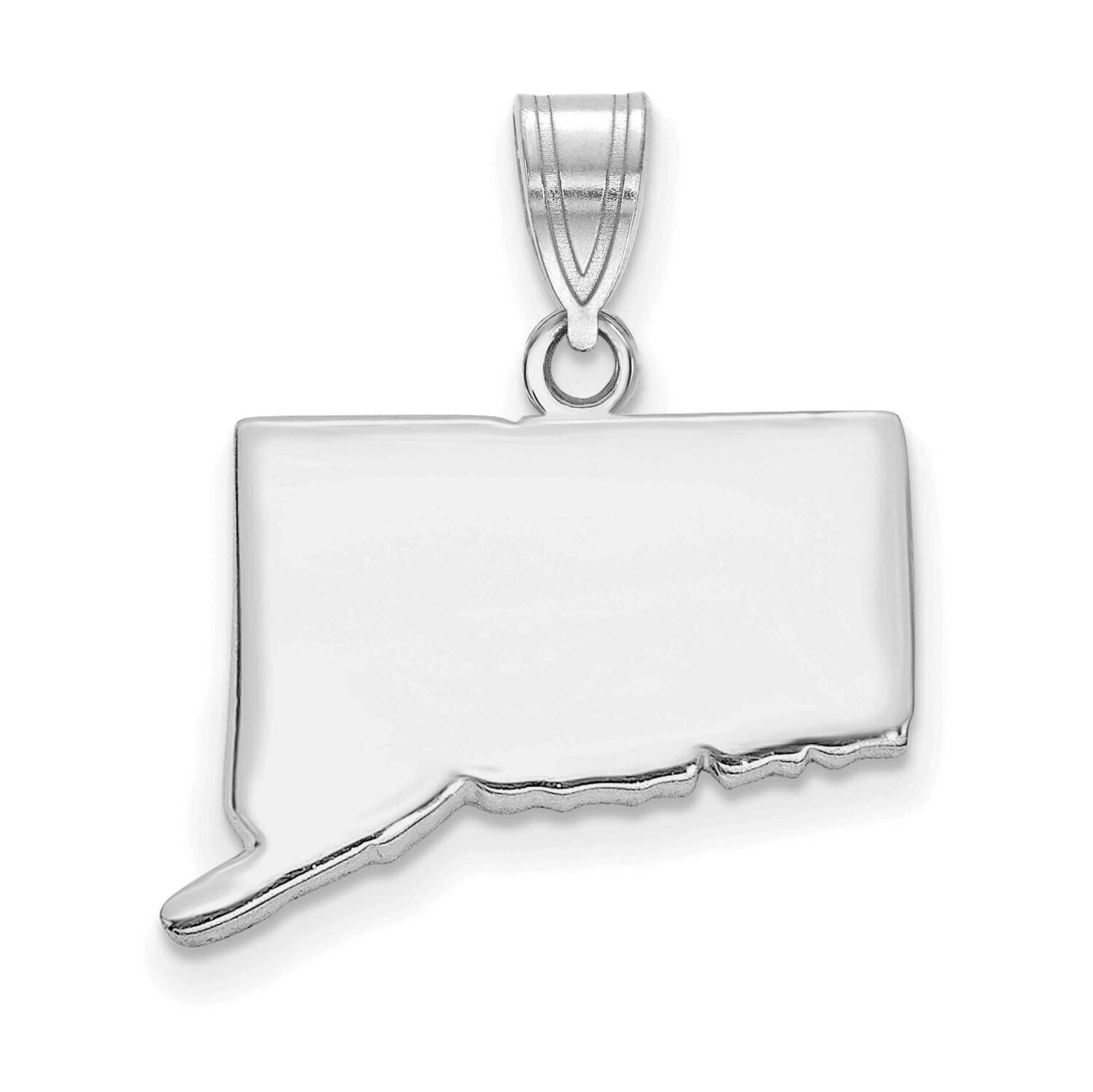 Ct State Pendant Bail Only 14k White Gold XNA707W-CT, MPN: XNA707W-CT, 886774753393
