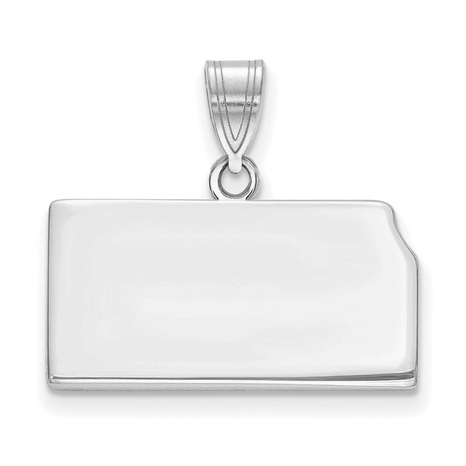 Ks State Pendant Bail Only 14k White Gold XNA707W-KS, MPN: XNA707W-KS, 886774753485