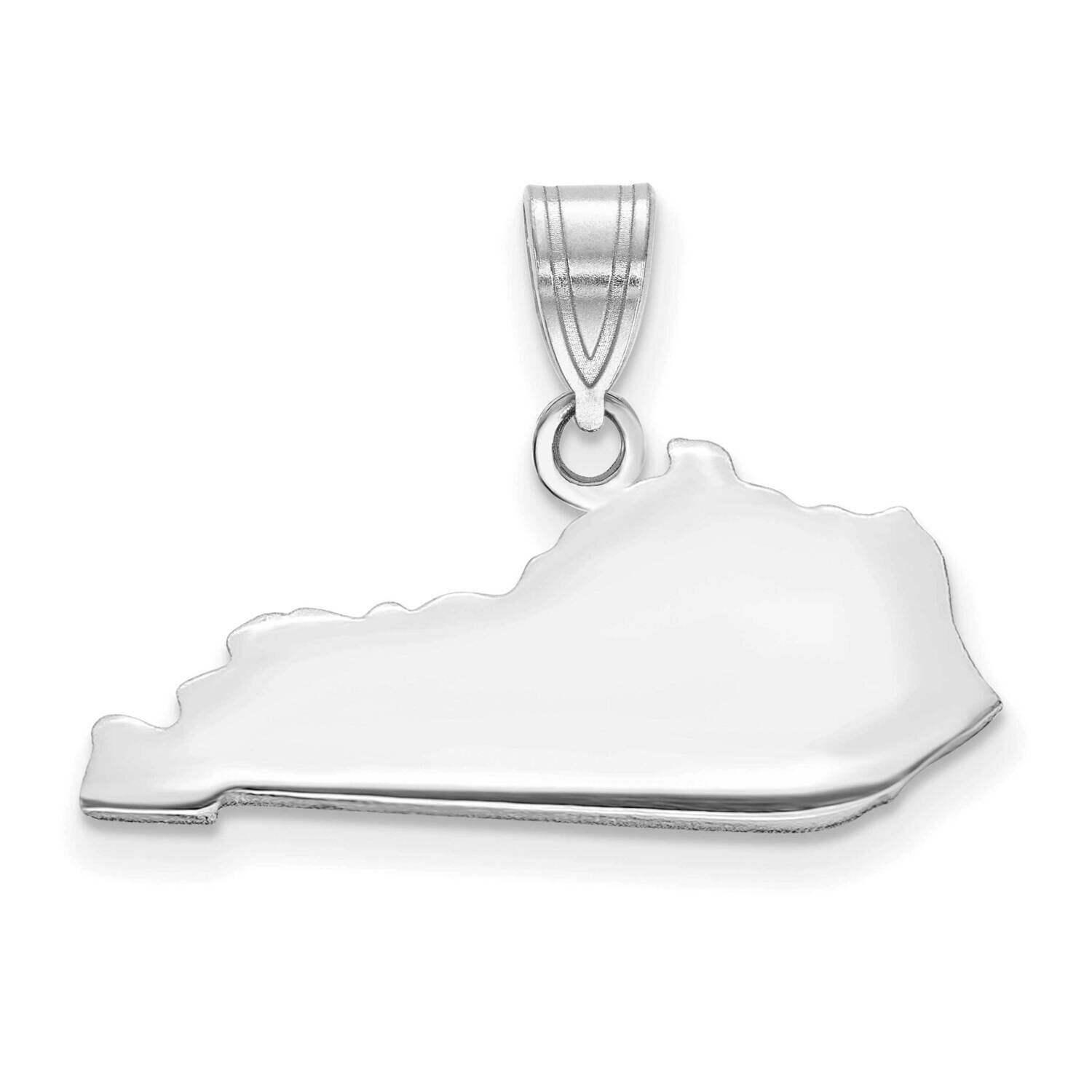 Ky State Pendant Bail Only 14k White Gold XNA707W-KY, MPN: XNA707W-KY, 886774753492