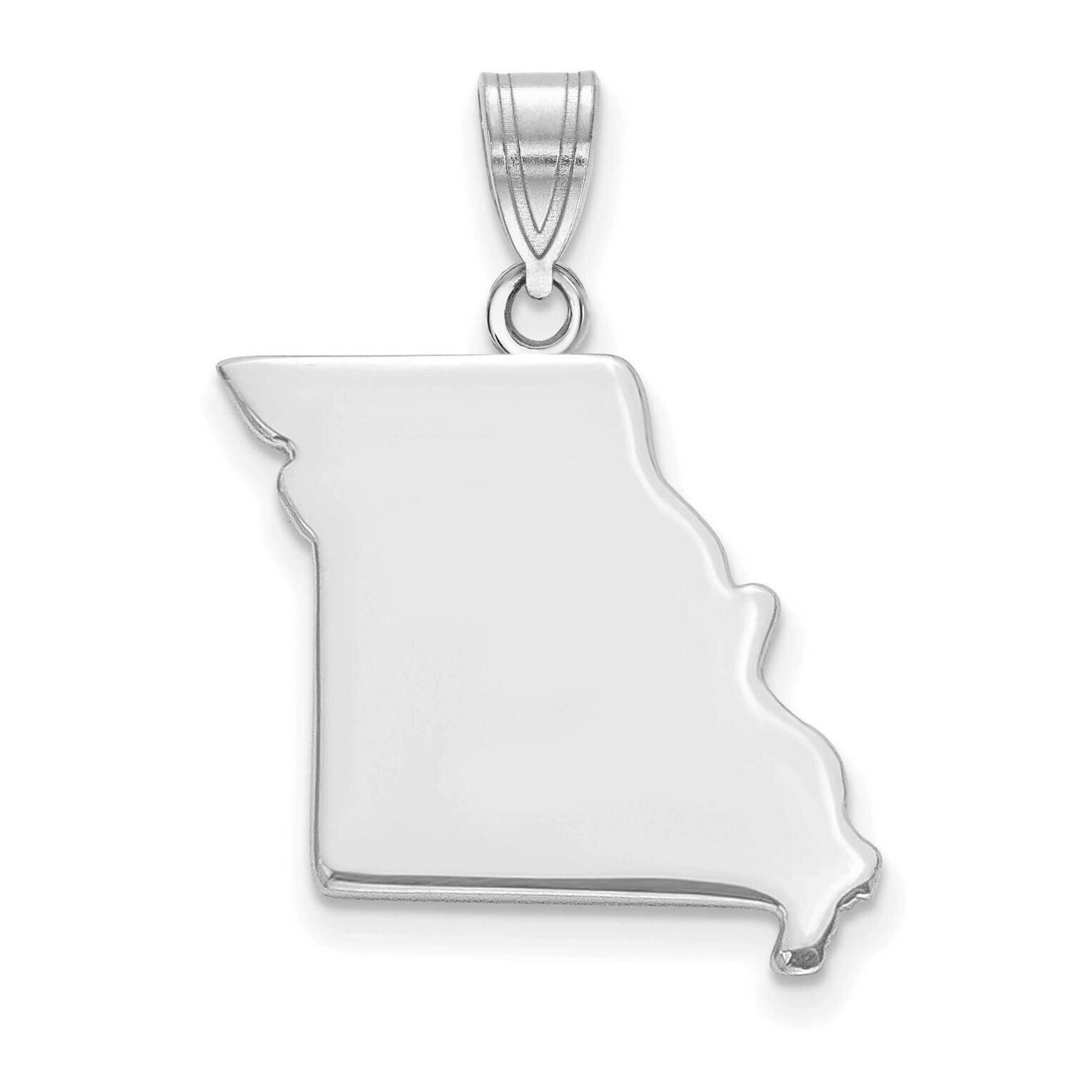 Mo State Pendant Bail Only 14k White Gold XNA707W-MO, MPN: XNA707W-MO, 886774753560