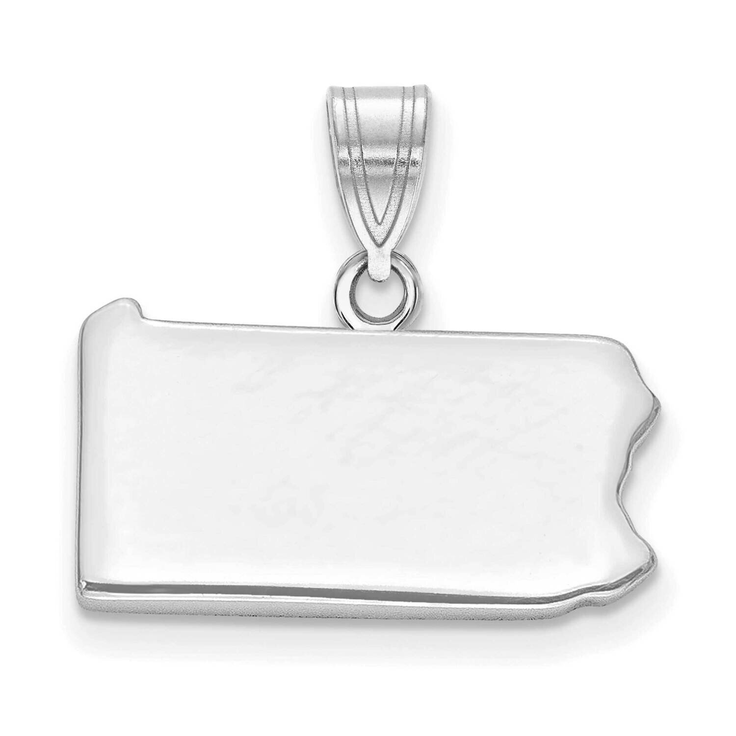 Pa State Pendant Bail Only 14k White Gold XNA707W-PA, MPN: XNA707W-PA, 886774753706