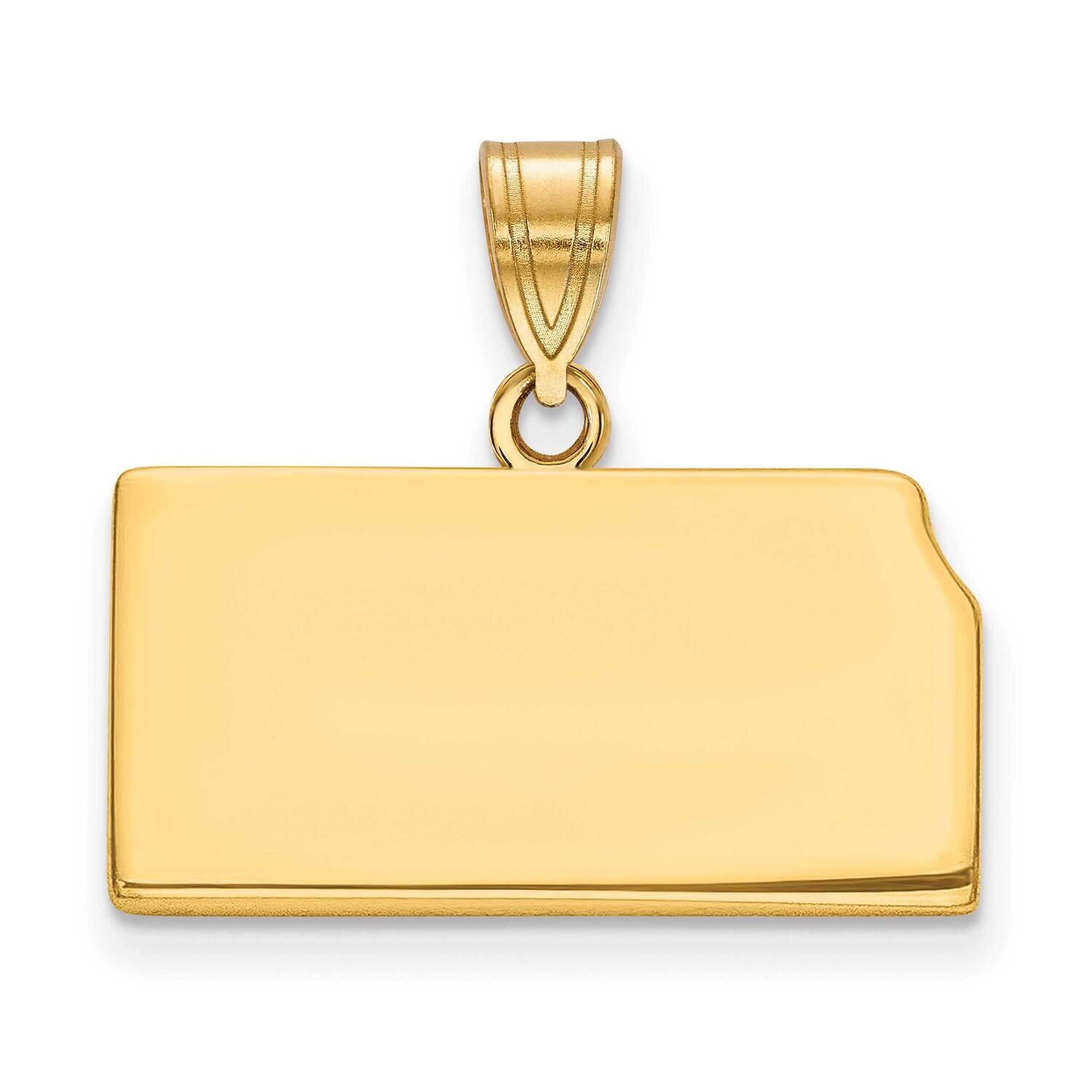 Ks State Pendant Bail Only 14k Gold XNA707Y-KS, MPN: XNA707Y-KS, 886774753980