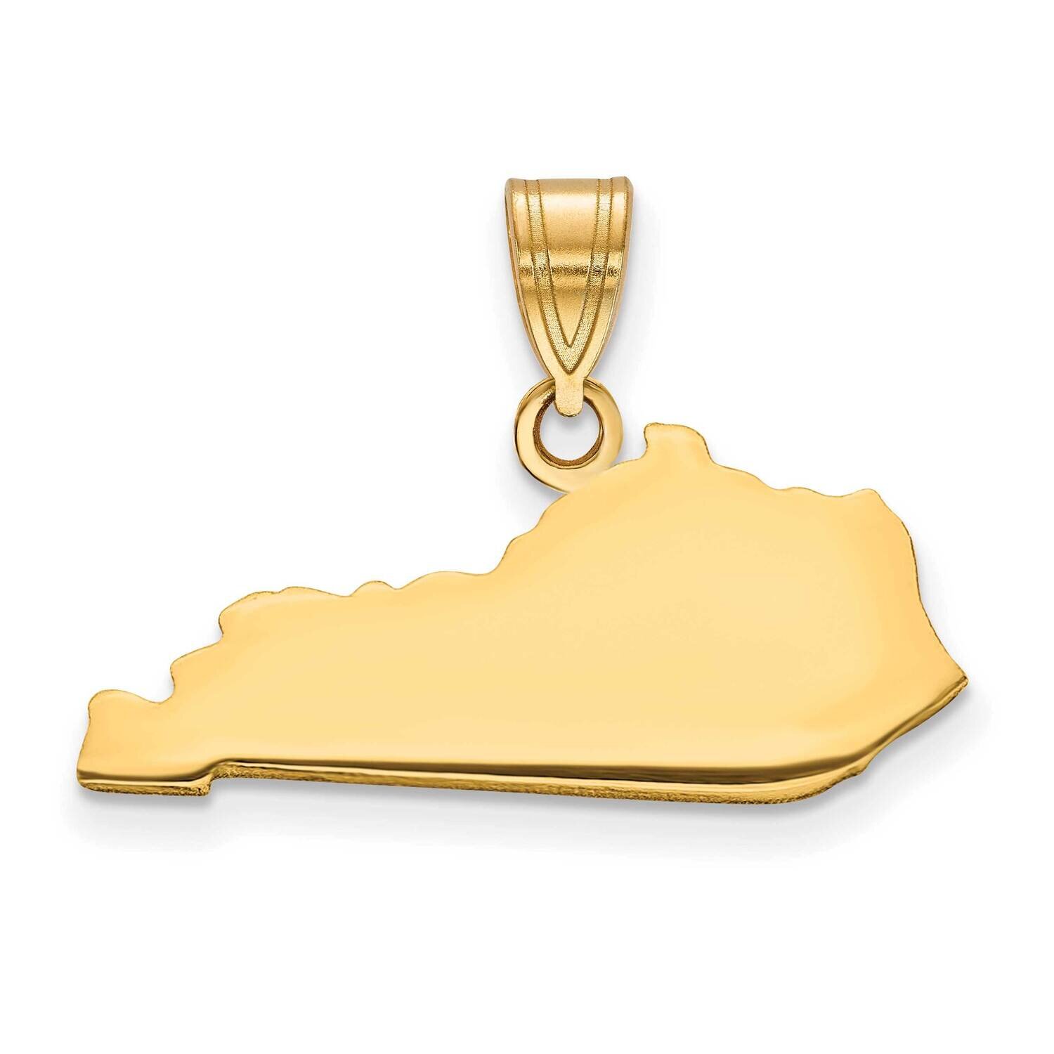 Ky State Pendant Bail Only 14k Gold XNA707Y-KY, MPN: XNA707Y-KY, 886774753997
