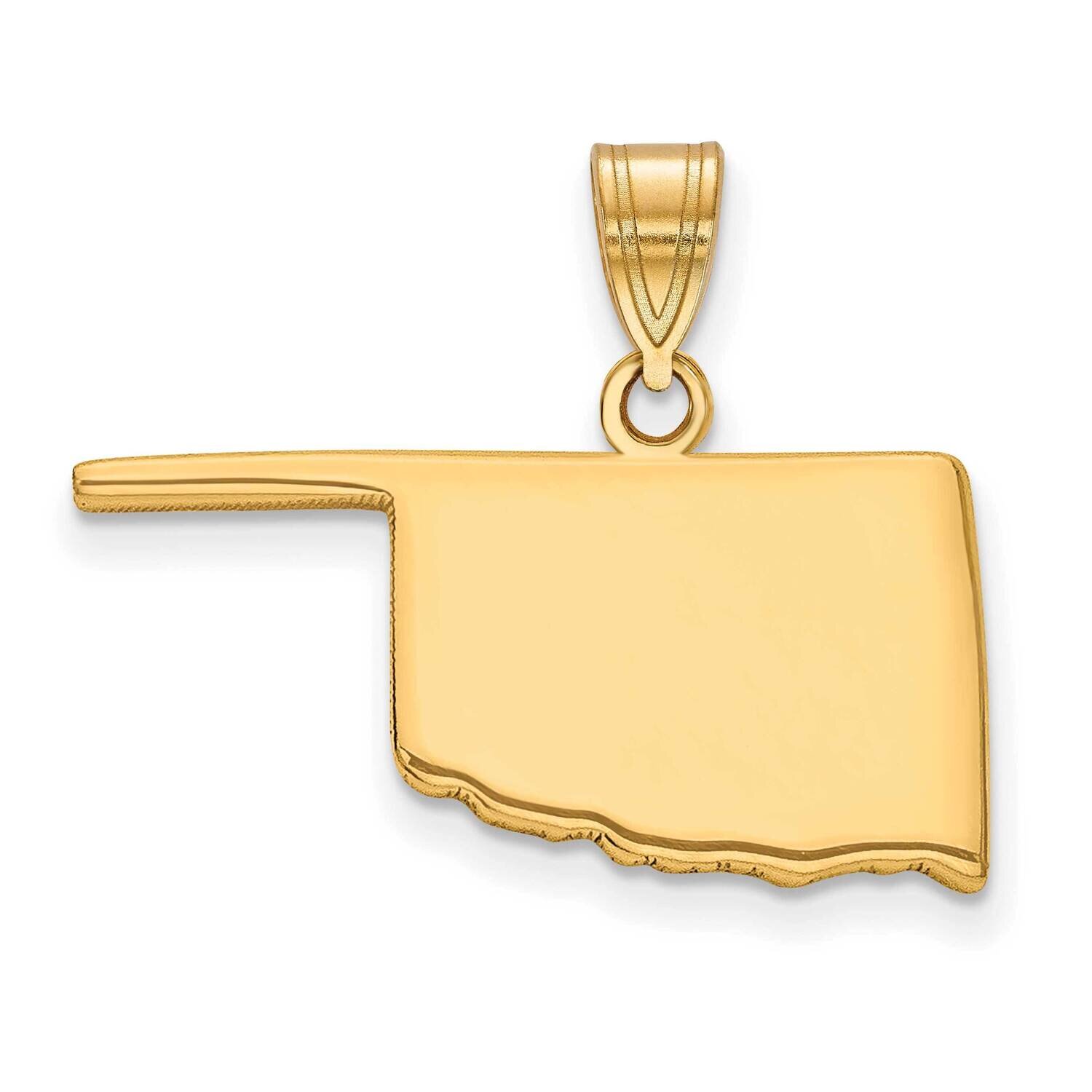 Ok State Pendant Bail Only 14k Gold XNA707Y-OK, MPN: XNA707Y-OK, 886774754185
