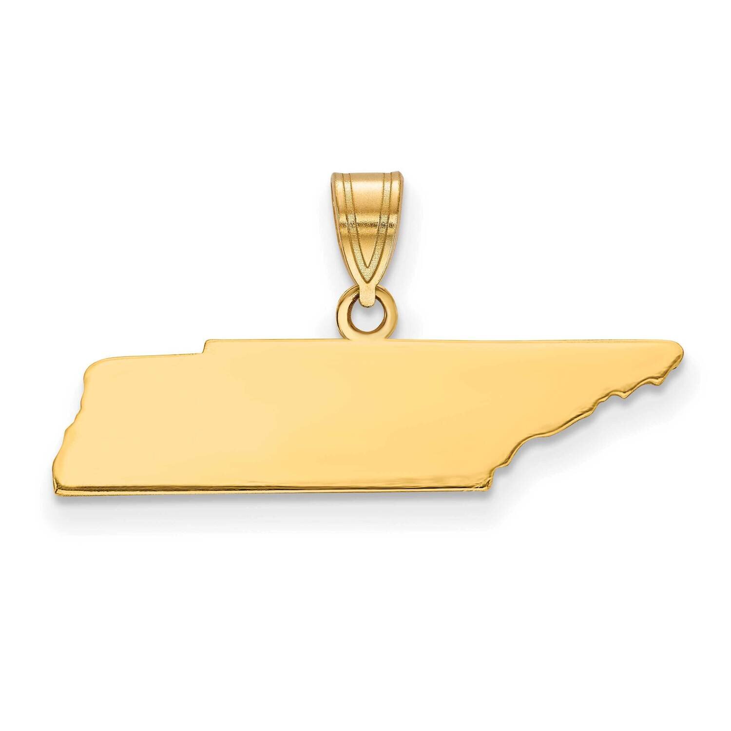 Tn State Pendant Bail Only 14k Gold XNA707Y-TN, MPN: XNA707Y-TN, 886774754246