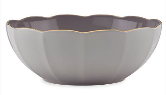 Marchesa Marchesa Shades Grey Serving Bowl Medium