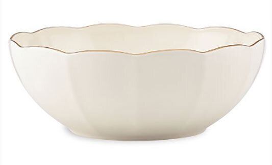 Marchesa Marchesa Shades White Serving Bowl Medium