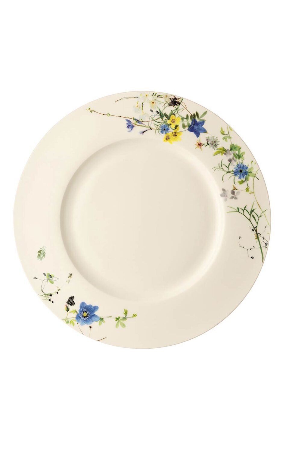 Rosenthal Brillance Fleurs des Alpes Dinner Plate Rim 11 Inch