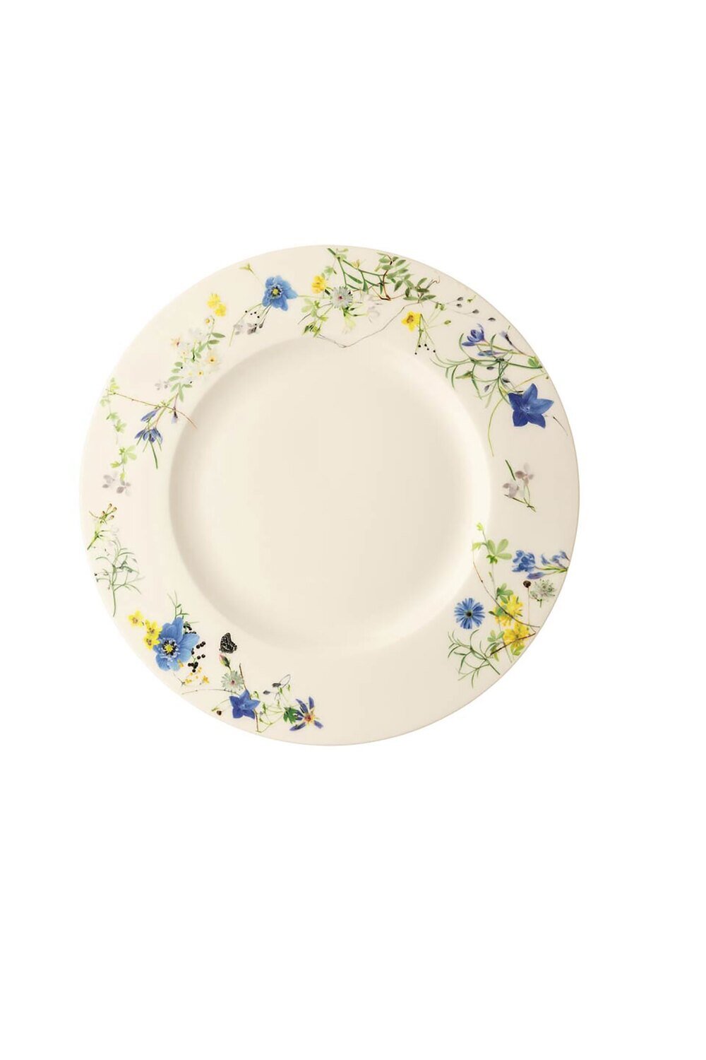 Rosenthal Brillance Fleurs des Alpes Salad Plate Rim 9 Inch