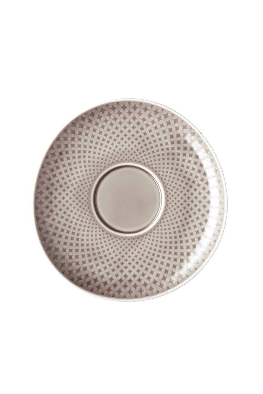 Rosenthal Junto-Pearl Grey  Cafe au Lait Saucer, MPN: 10540-405201-14851, 790955103344