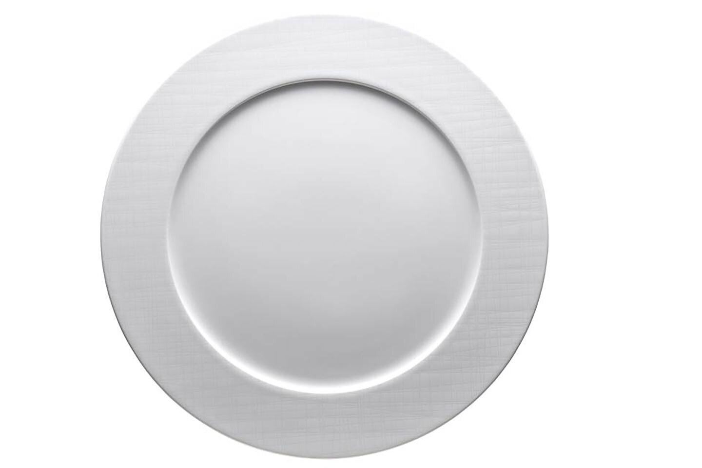 Rosenthal Mesh White Rim Plate Flat 12 5 8 in 12 5/8 Inch, MPN: 11770-800001-10092, 790955064775