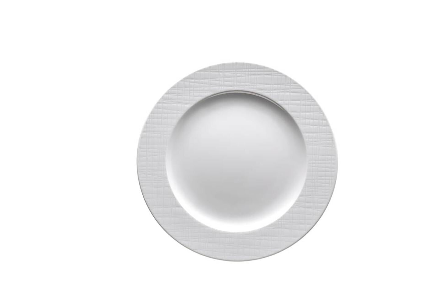 Rosenthal Mesh White Rim Plate Flat 9 in 9 Inch, MPN: 11770-800001-10083, 790955064768