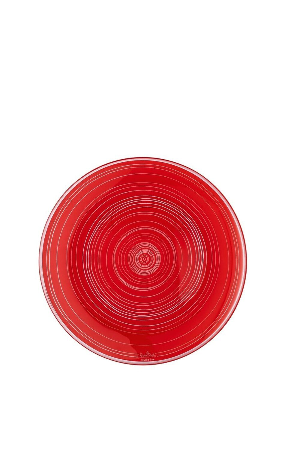 Rosenthal TAC Stripes 2.0 Glass Plate Red 8 1/4 Inchch, MPN: 11280-321509-45021, 790955139527