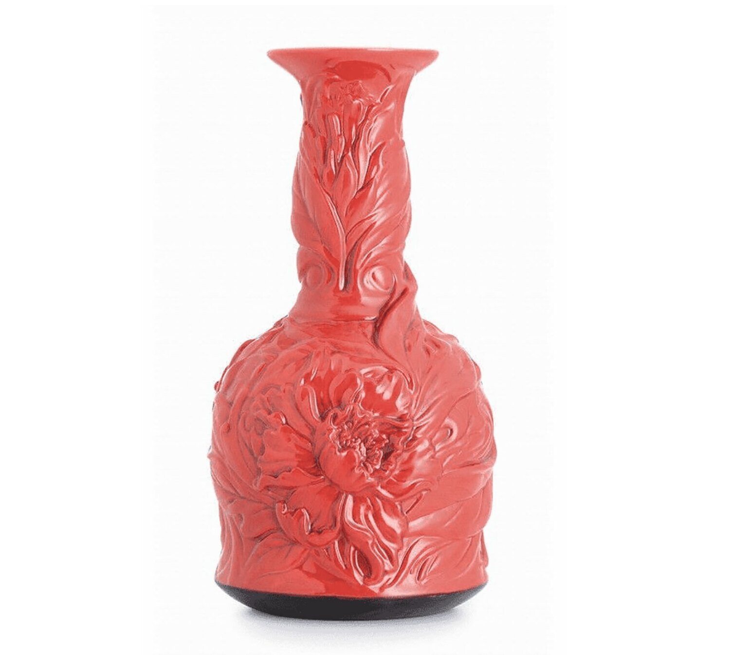 Franz Porcelain Vase Peony Camellia FZ02767