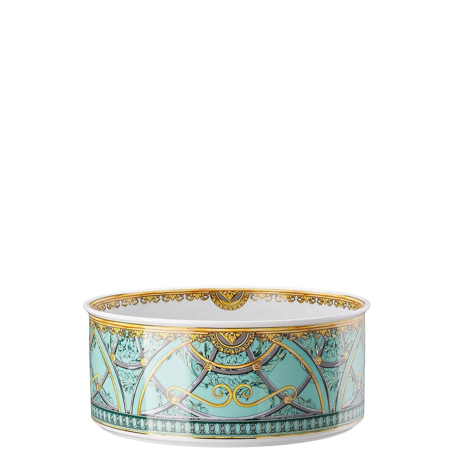 Versace La Scala del Palazzo Verde Bowl 8 1/2 Inch, MPN: 19335-403664-13322, 790955081031