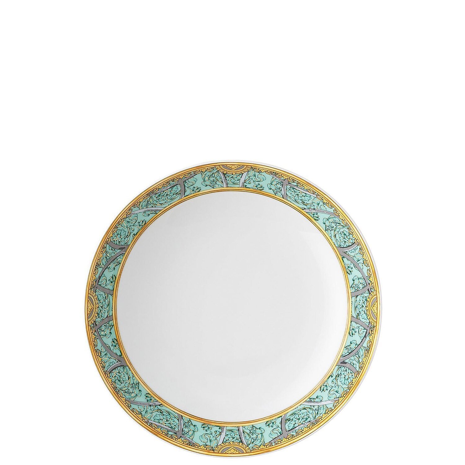 Versace La Scala del Palazzo Verde Rim Soup 8 1/2 Inch, MPN: 19335-403664-10322, 790955081154