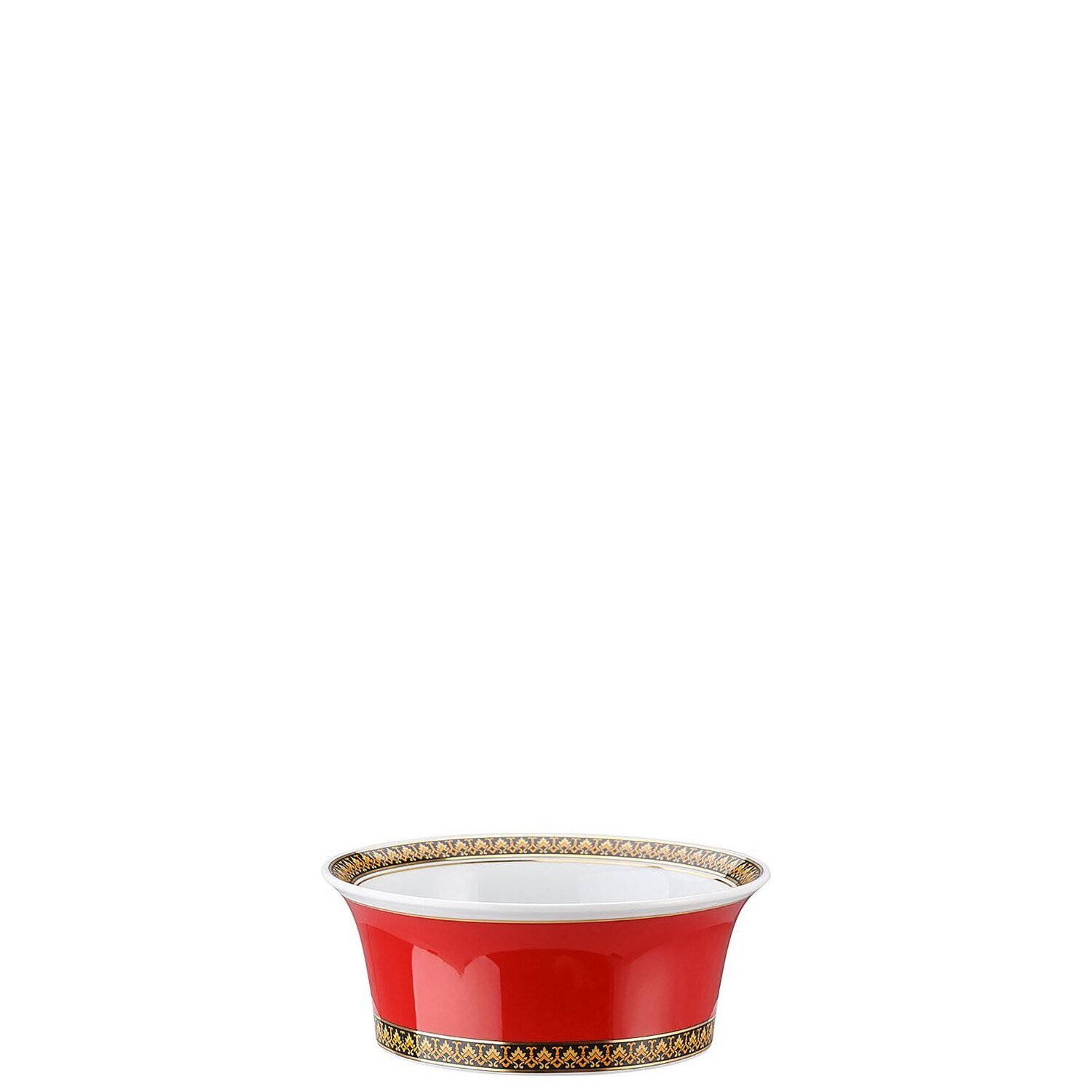 Versace Medusa Red Cereal Bowl 5 1/2 Inch