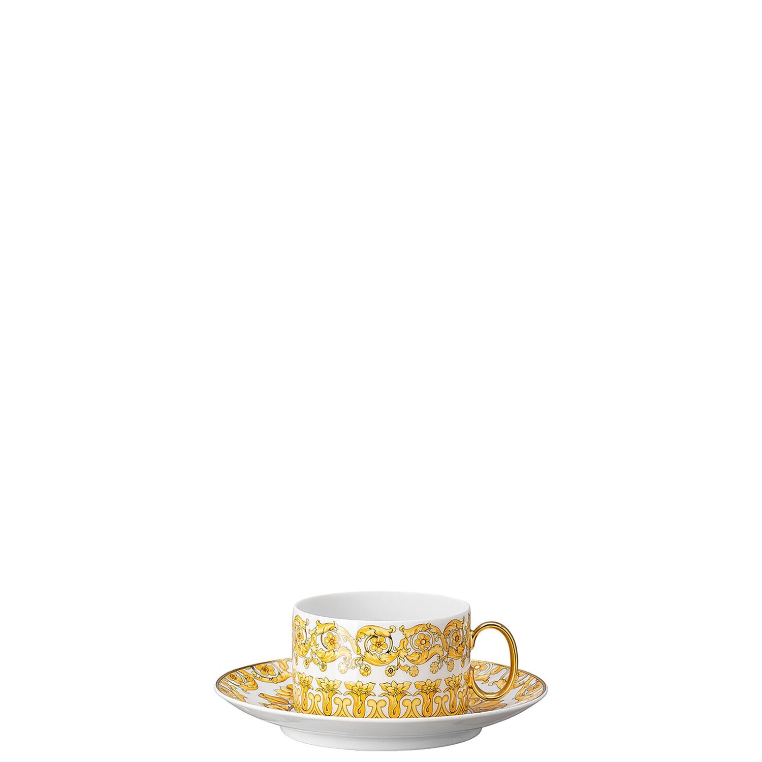 Versace Medusa Rhapsody Tea Cup &amp; Saucer 6 1/4 Inch, MPN: 19335-403670-14640, 790955109902