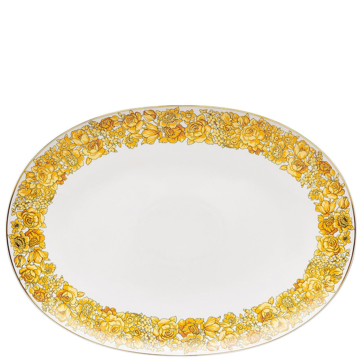 Versace Medusa Rhapsody Platter 15 Inch, MPN: 19335-403670-12738, 790955110144