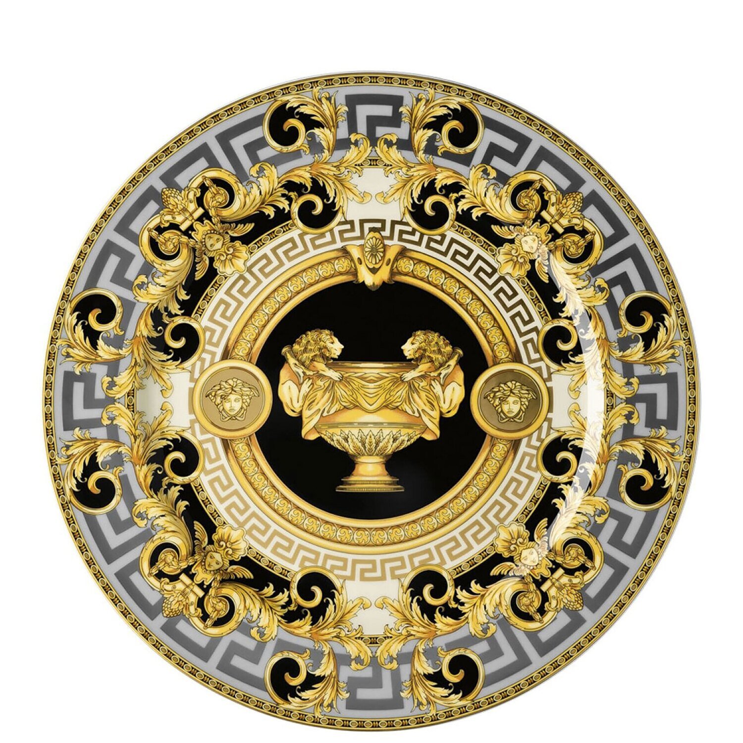 Versace Prestige Gala 2 Service Plate (less gold) 11 3/4 Inch, MPN: 19325-403643-10230, 0