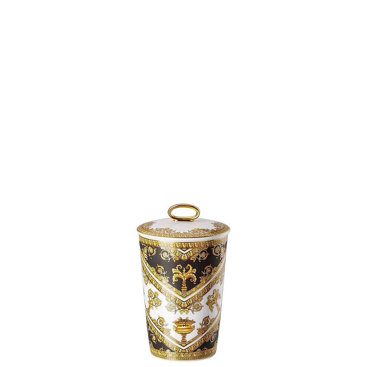 Versace I Love Baroque Scented Votive Candle with Lid 5 1/2 Inch