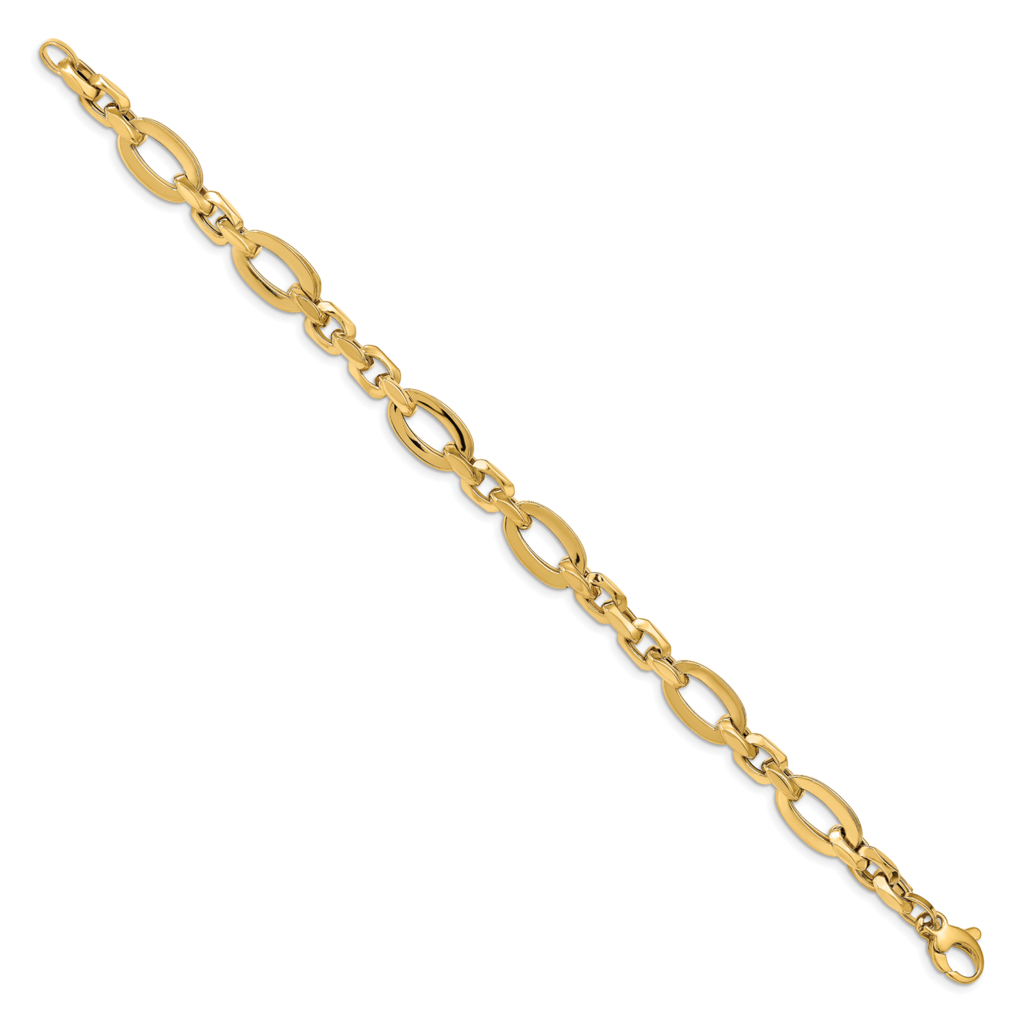 Leslie&#39;s Link Bracelet 14k Gold Polished HB-LF1322-8.25, MPN: LF1322-8.25, 191101978937