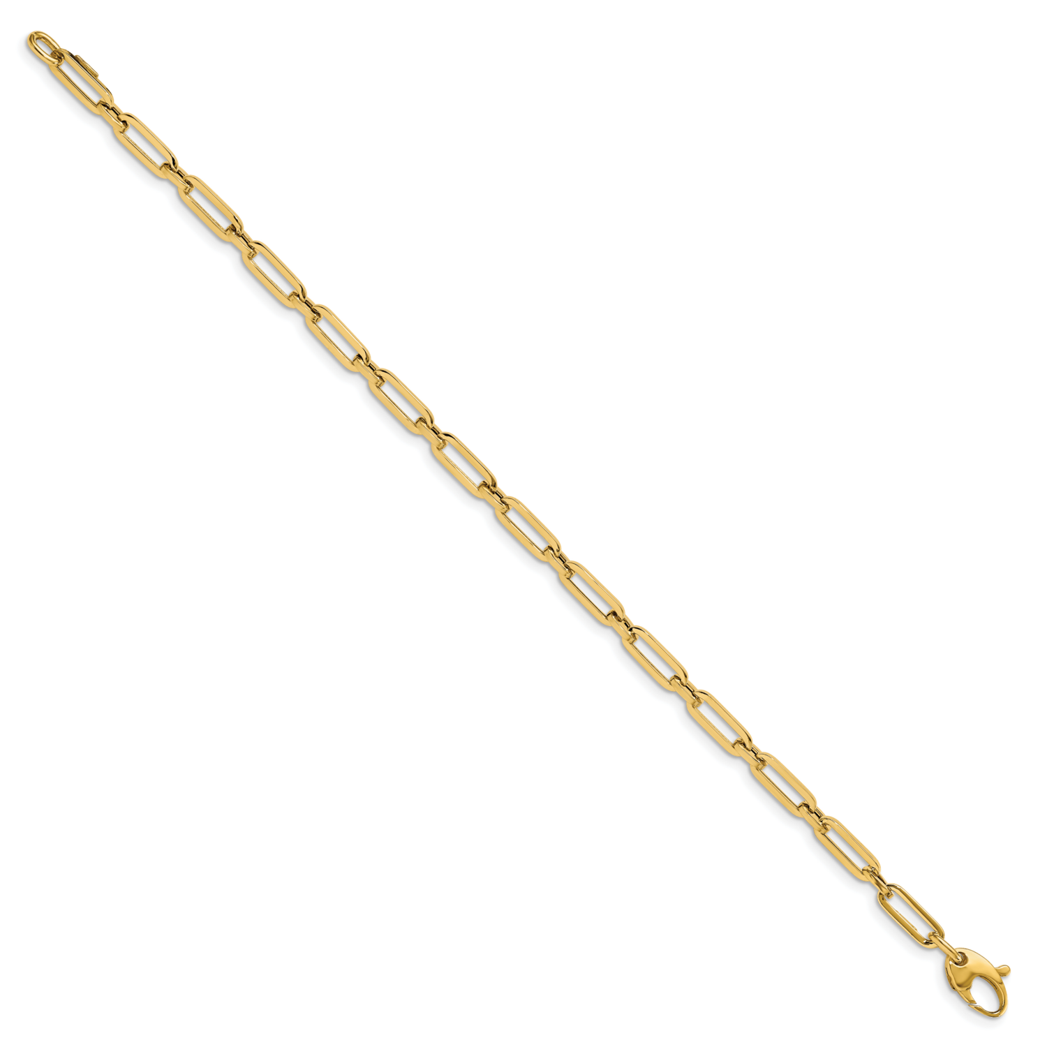 Leslie&#39;s Flat Oval Link Bracelet 14k Gold Polished HB-LF1449-7.5, MPN: LF1449-7.5, 191101745126