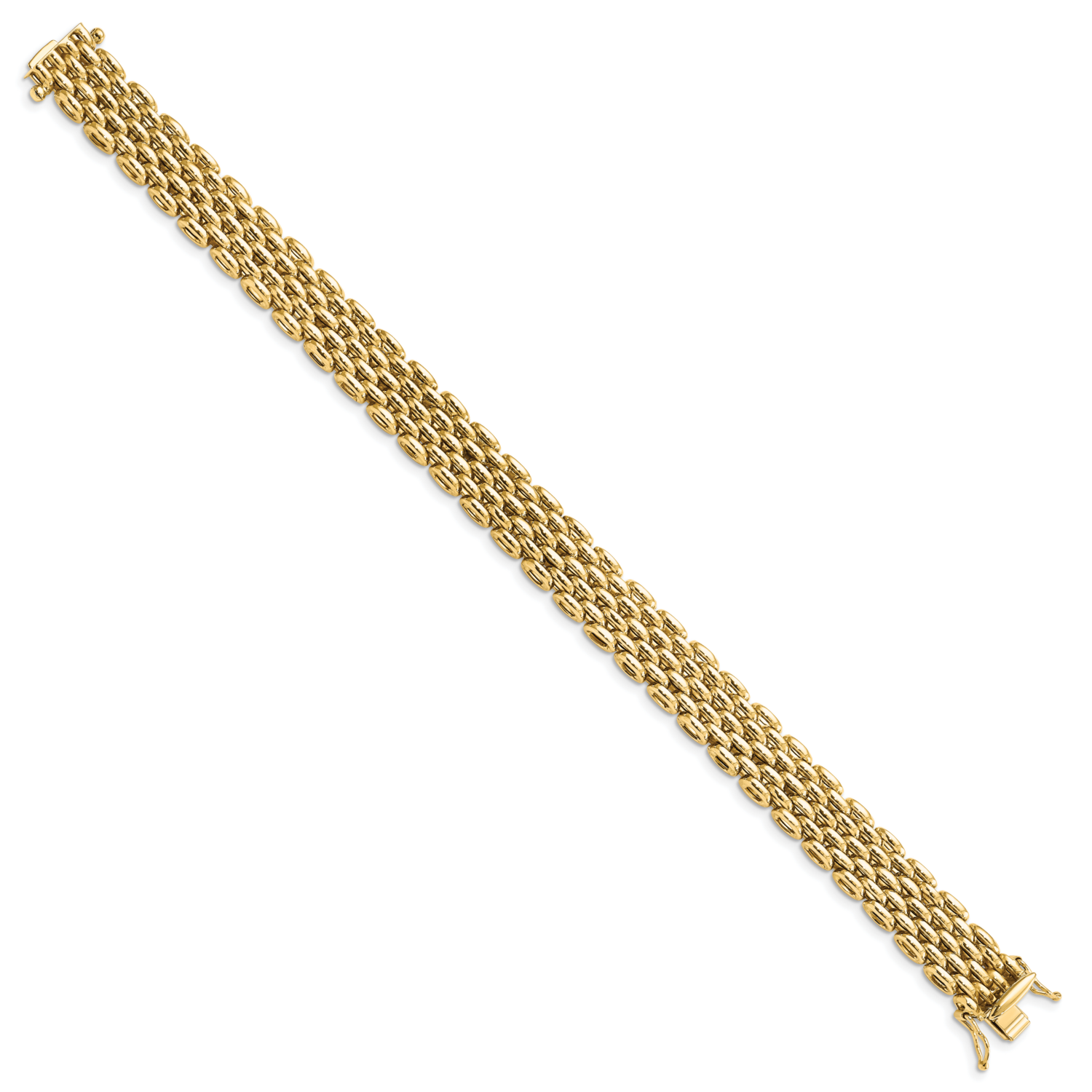 Leslie&#39;s Fancy Bracelet 14k Gold Polished HB-LF1457-7.5, MPN: LF1457-7.5, 191101745713