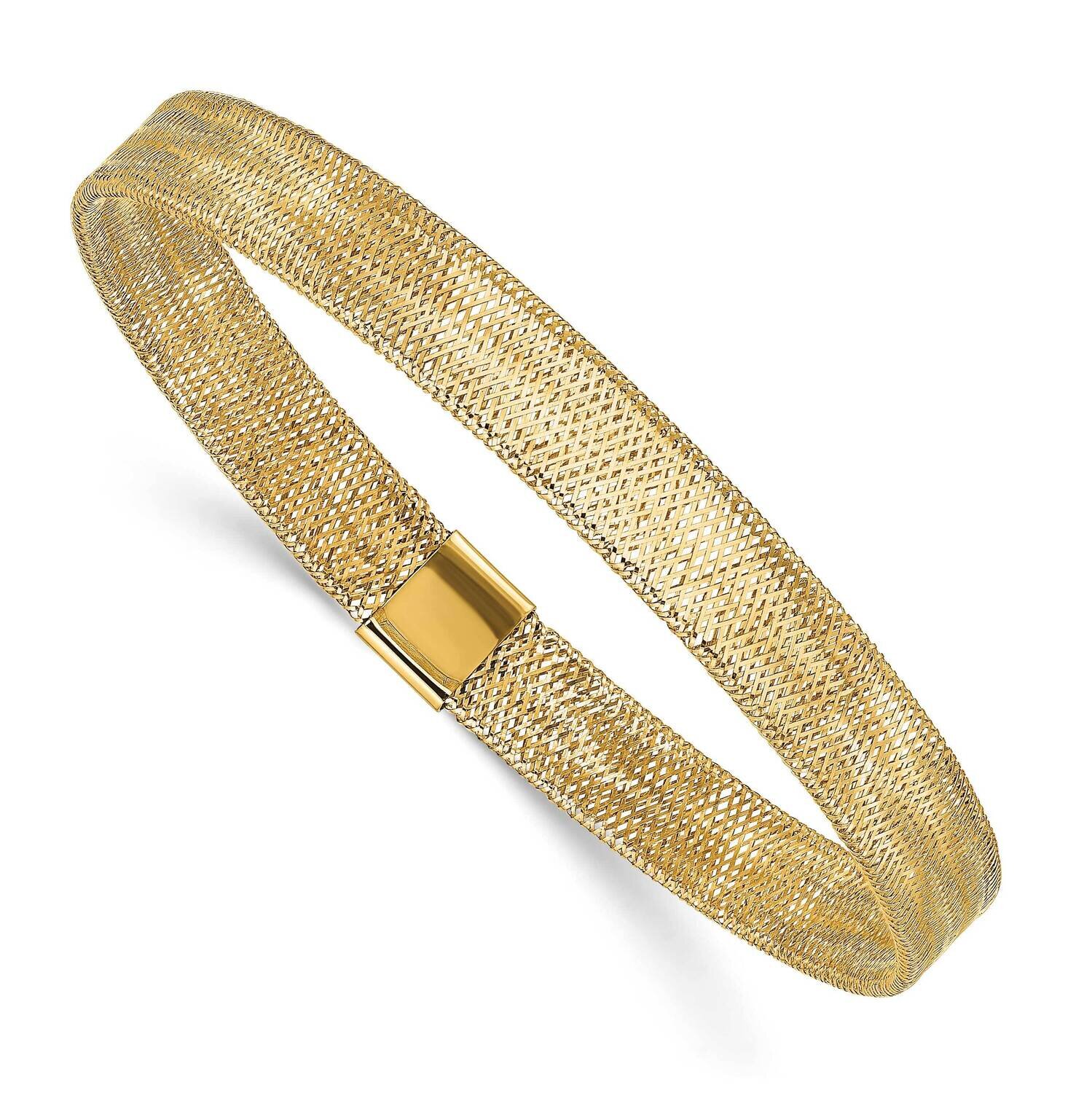 Leslie&#39;s Stretch Bangle 14k Gold Polished HB-LF1459, MPN: LF1459, 191101394959
