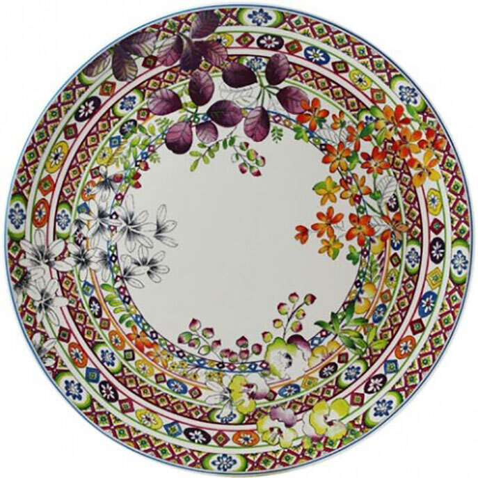 Gien Bagatelle Cake Platter 1781BPGB03, MPN: 1781BPGB03, 840769011035
