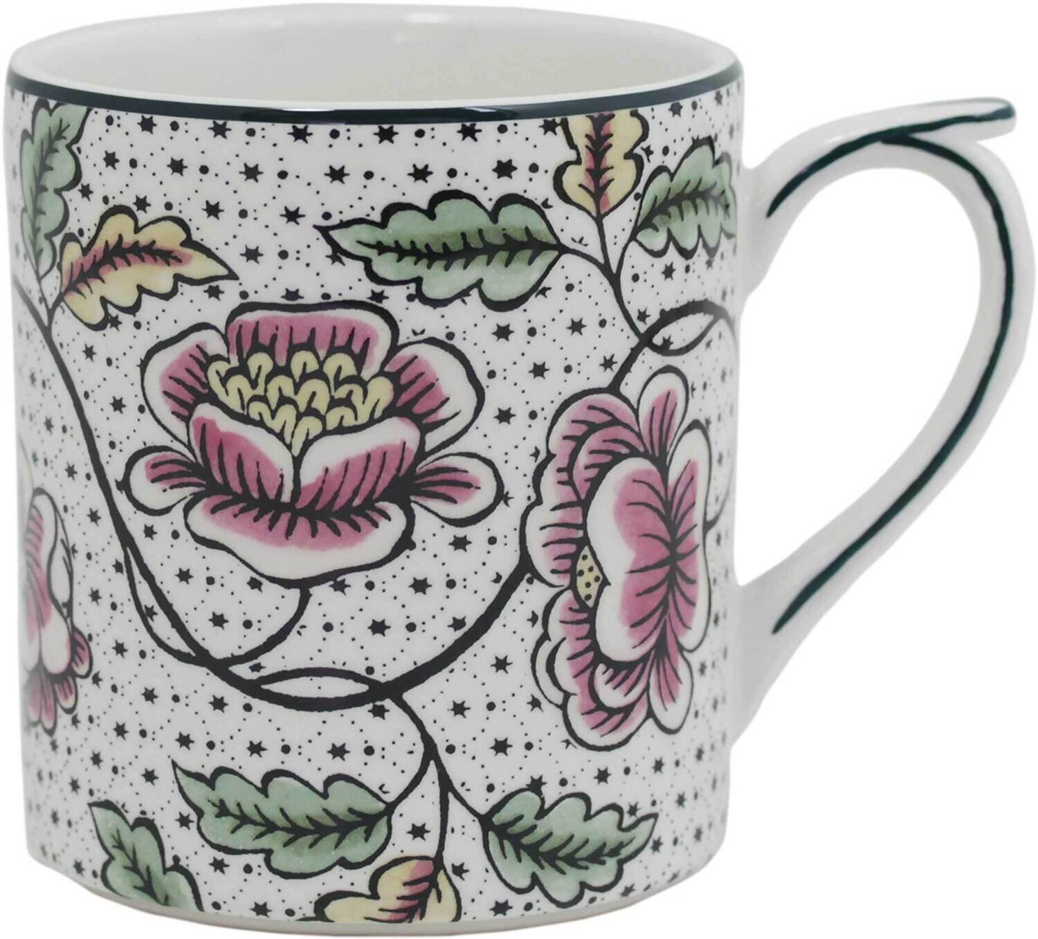 Gien Dominote Mug Roses 1844CMU448, MPN: 1844CMU448, 840769003429