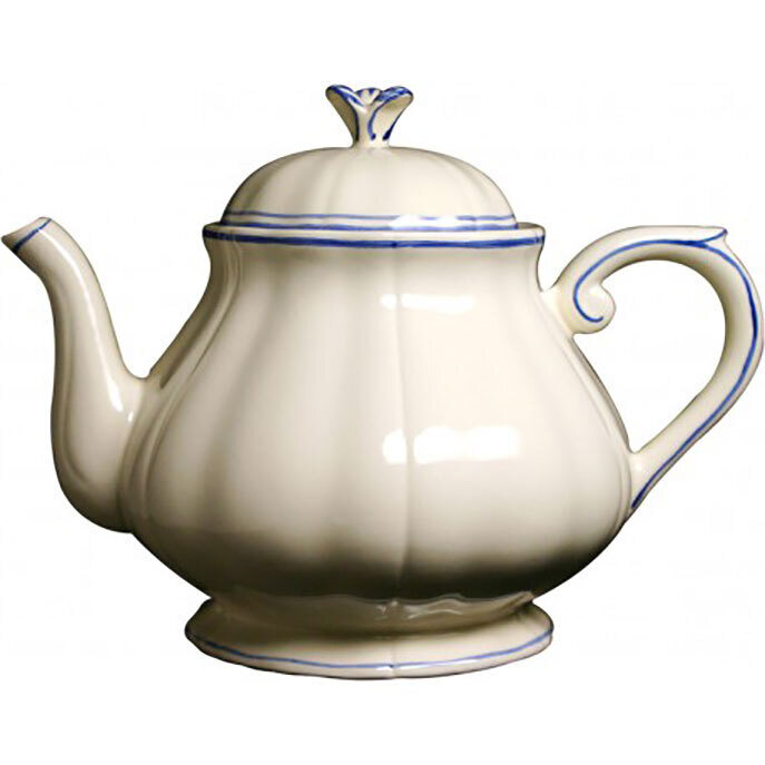 Gien Filet Bleu Teapot 1540CTH248, MPN: 1540CTH248, 840769027968