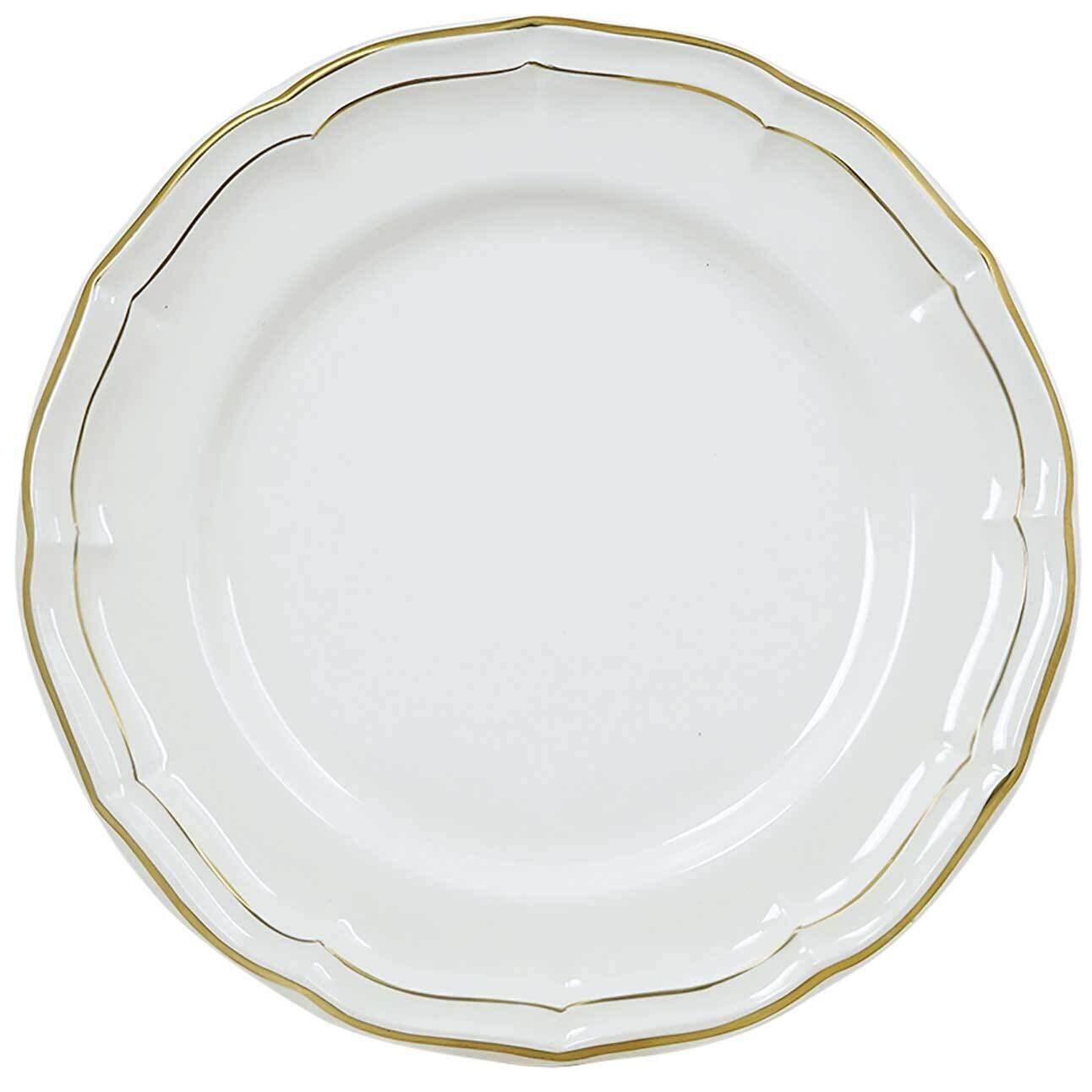 Gien Filet Or Gold Dinner Plate 1837CAEX22