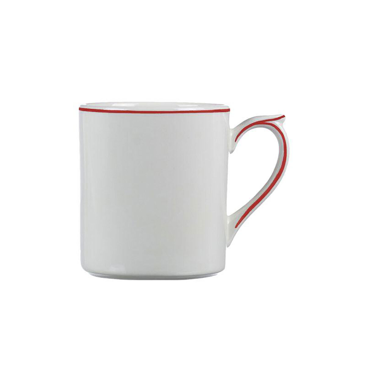 Gien Filet Rouge Mug 1830CMUG48, MPN: 1830CMUG48, 840769023953