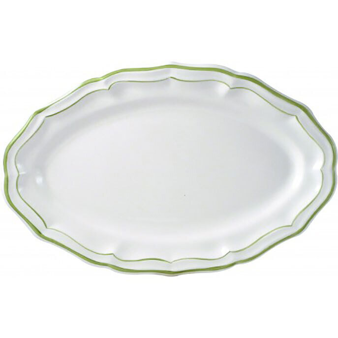 Gien Filet Vert Oval Platter 1645COV622, MPN: 1645COV622, 840769048680