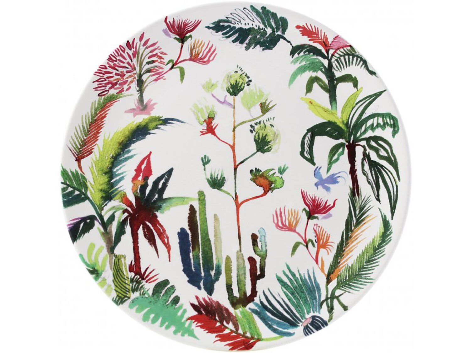 Gien Jardins Extraordinaires Cake Platter 1825BPGB03, MPN: 1825BPGB03, 840769037790