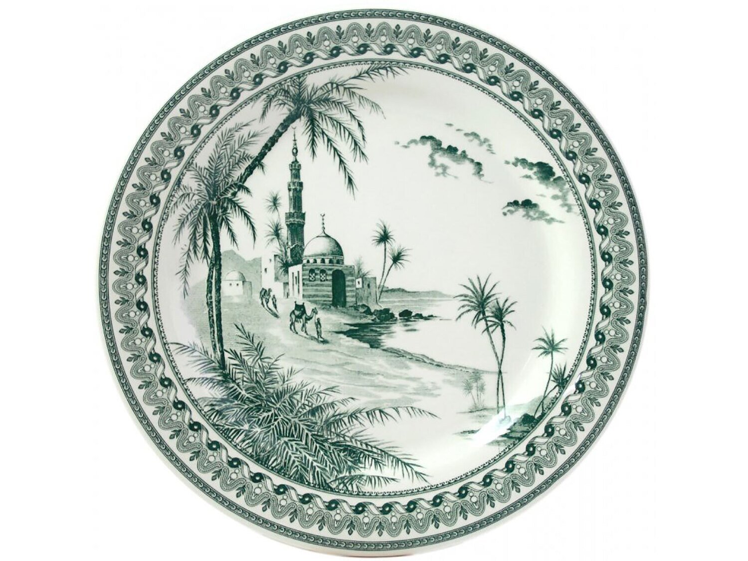 Gien Les Depareillees Dinner Plate Vue D&#39;Orient 1841AEX650, MPN: 1841AEX650, 840769029634