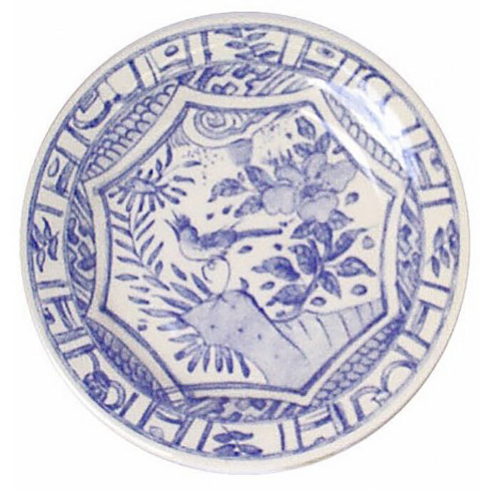 Gien Oiseau Blue &amp; White Dinner Plate 1290AEXT50, MPN: 1290AEXT50, 840769106625