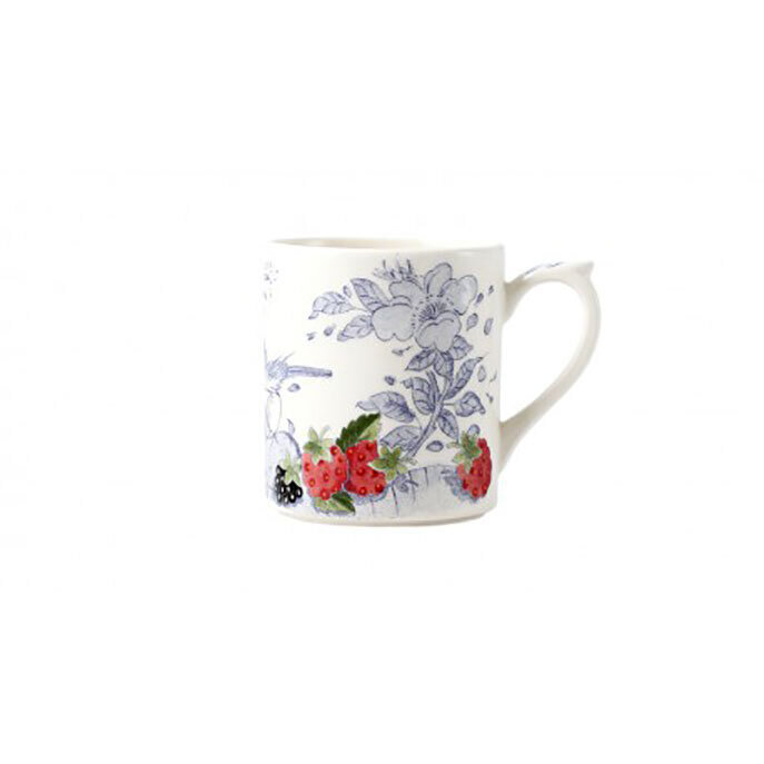 Gien Oiseau Blue Fruits Mug 1292CMUG48, MPN: 1292CMUG48, 840769099385