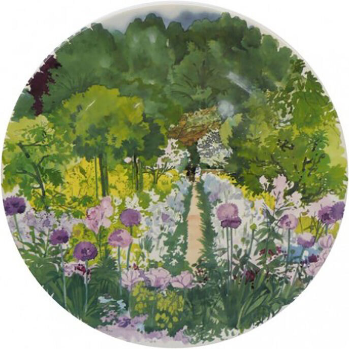Gien Paris A Giverny Cake Platter 1738BPGB03, MPN: 1738BPGB03, 840769080178