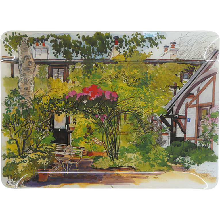 Gien Paris A Giverny Acrylic Serving Tray Large 8009PGGMPL