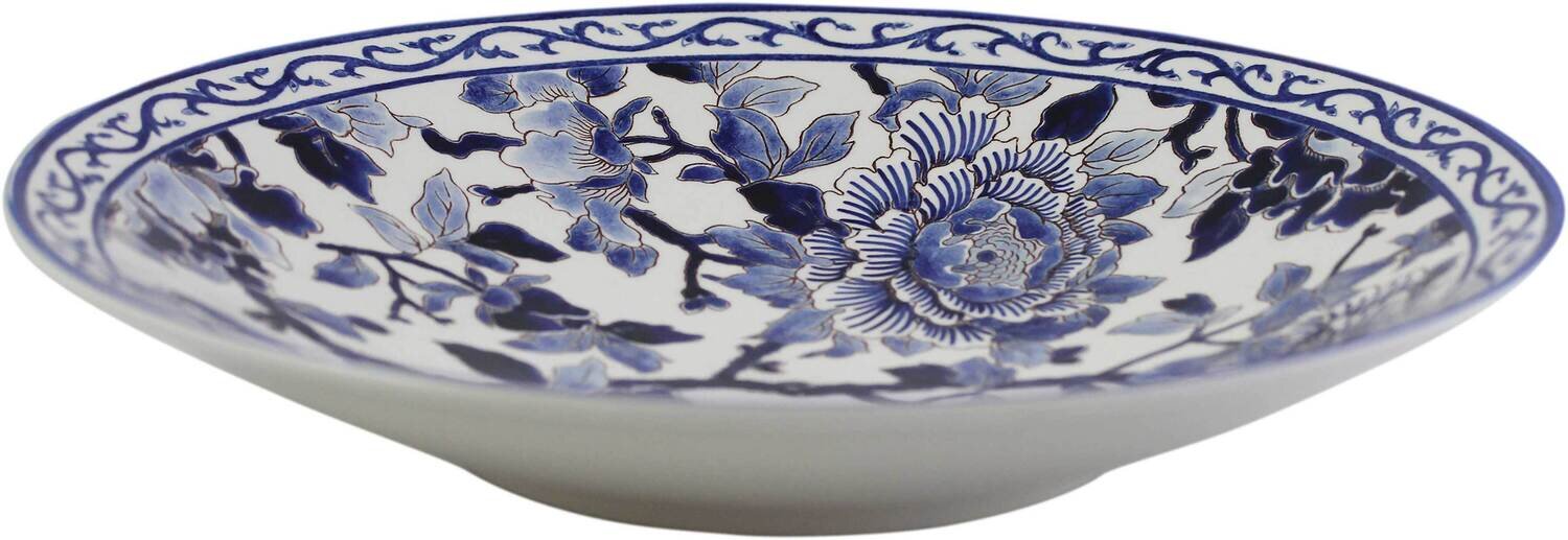 Gien Pivoines Bleues Trevise Bowl 1665CCT199, MPN: 1665CCT199, 840769065625